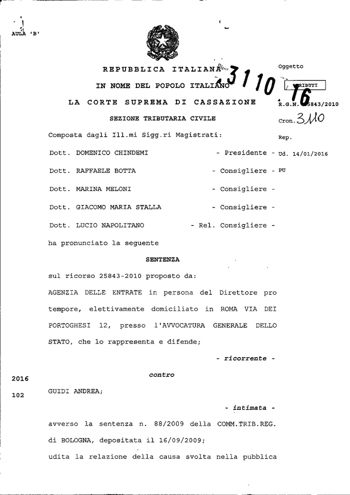 IMPOSTE - Esenzione per gli atti conseguenti a separazione e divorzio