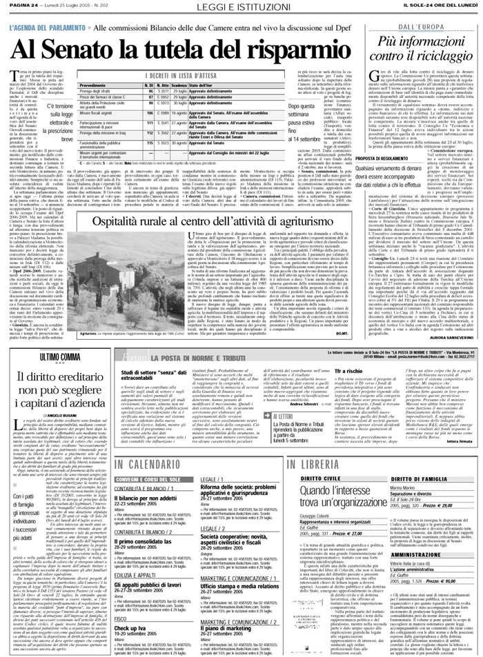 PATTO DI FAMIGLIA - Profili civilistici (2)