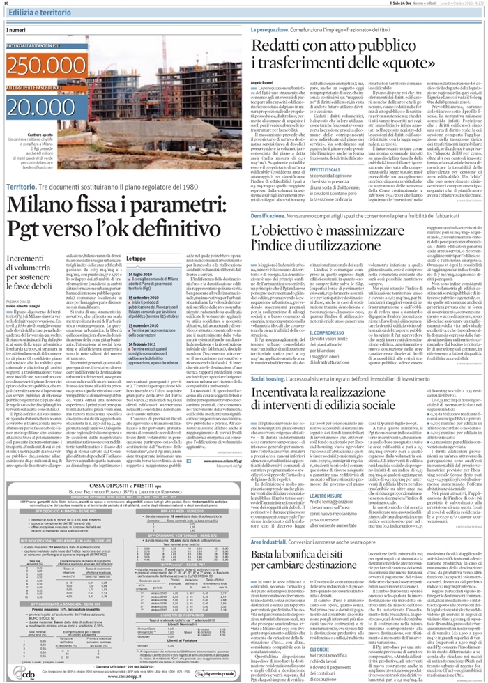 PGT-PEREQUAZIONE URBANISTICA-CESSIONE DIRITTI VOLUMETRICI