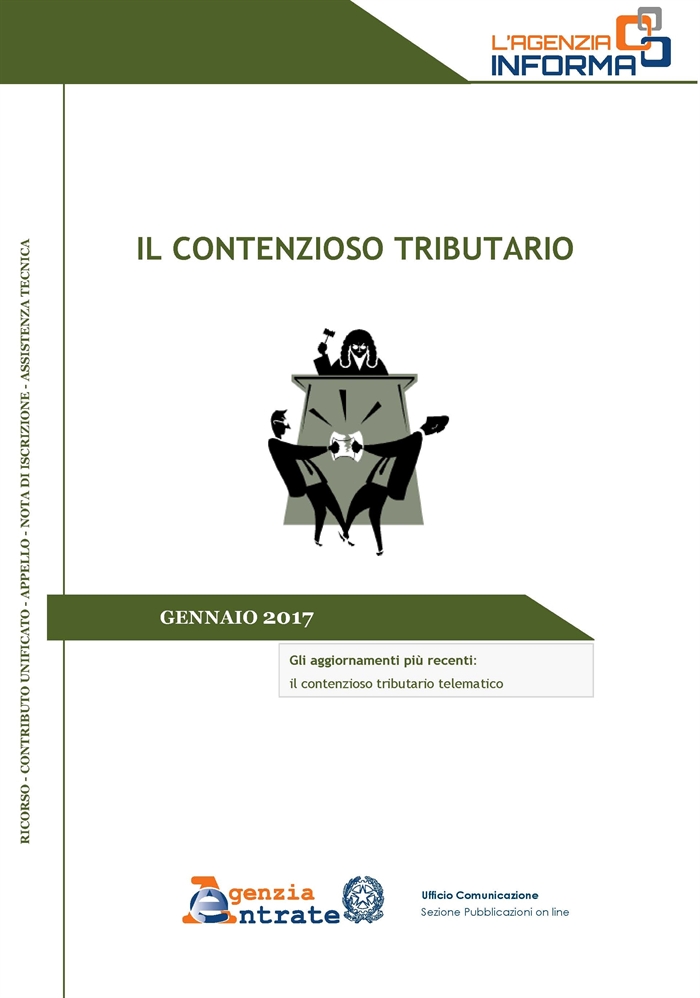 TRIBUTI - Guida al contenzioso tributario