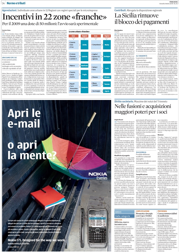 FUSIONE-SCISSIONE-MODICHE ASSEMBLEARI