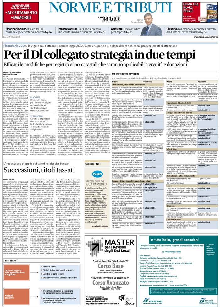 IMPOSTE DONAZIONE E SUCCESSIONE - BENI INTERESSATI (2)