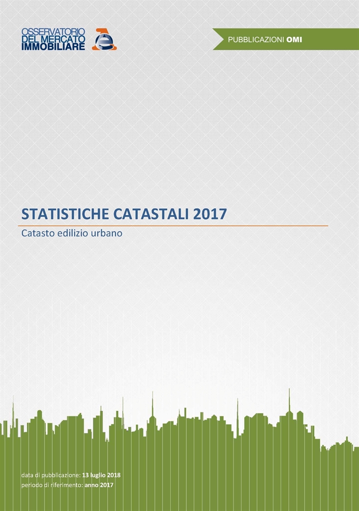 IMMOBILI - Statistiche catastali 2017 