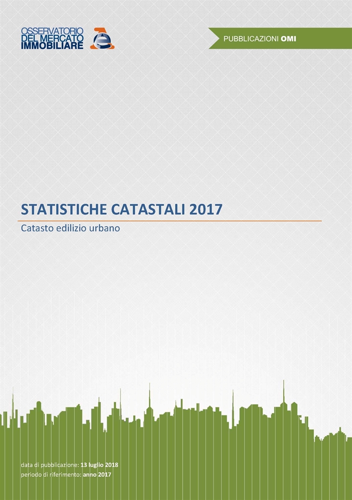 IMMOBILI - Statistiche catastali 2017 