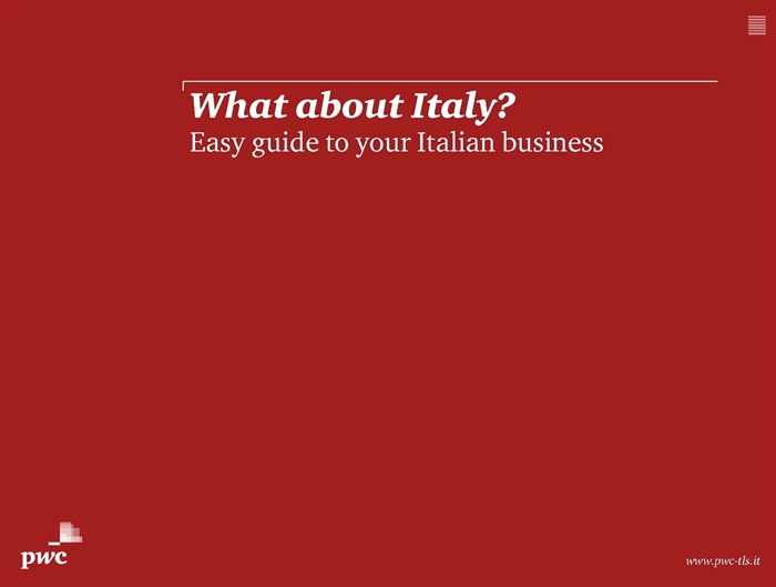 SOCIETA' - Doing business in Italy