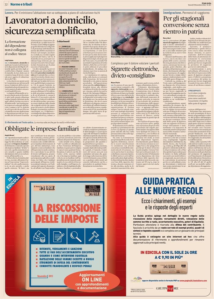 2013-11 - SOCIETA' - Impresa familiare e sicurezza del lavoro