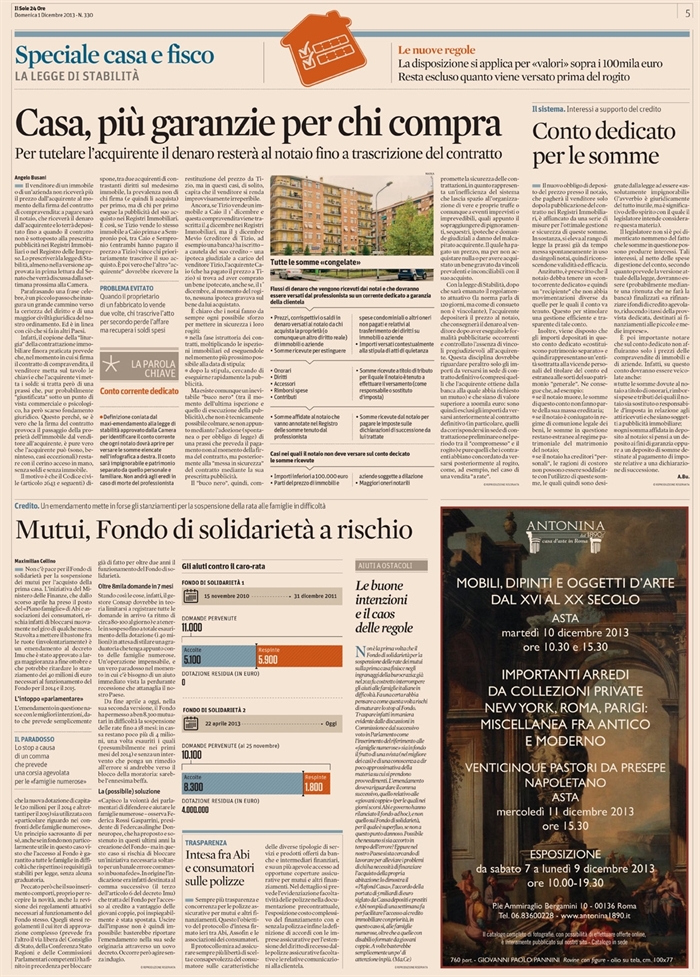 2013-12 - COMPRAVENDITA - Tutele per chi acquista casa