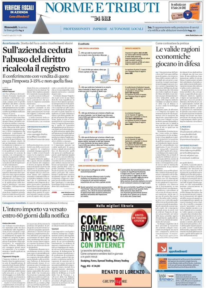 IMPOSTA REGISTRO-RIQUALIFICAZIONE ATTI