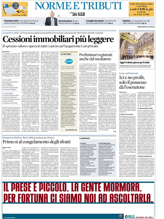 TRASFERIMENTI IMMOBILIARI-IMPOSTA REGISTRO-PREZZO VALORE