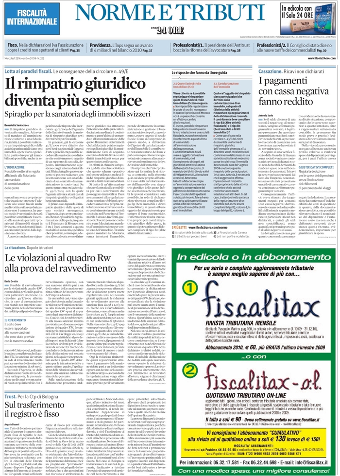 IMPOSTA REGISTRO-TRUST