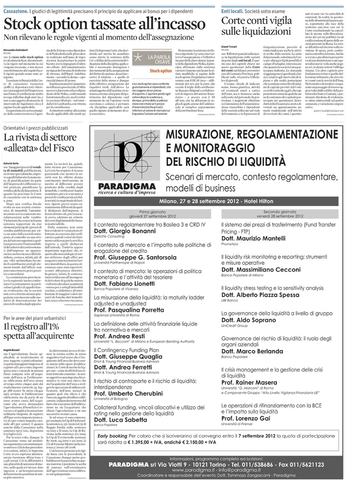 2012 07 26 Il registro all'1% spetta all'acquirente