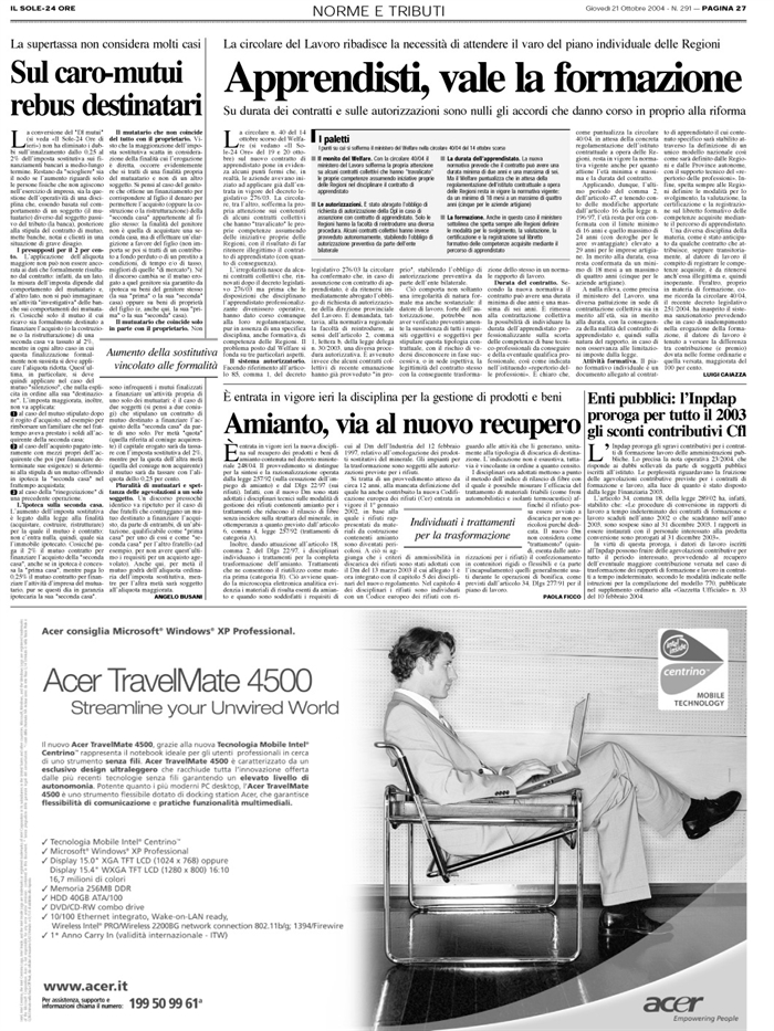 IMPOSTA SOSTITUTIVA-MUTUO FONDIARIO-AUMENTO 2