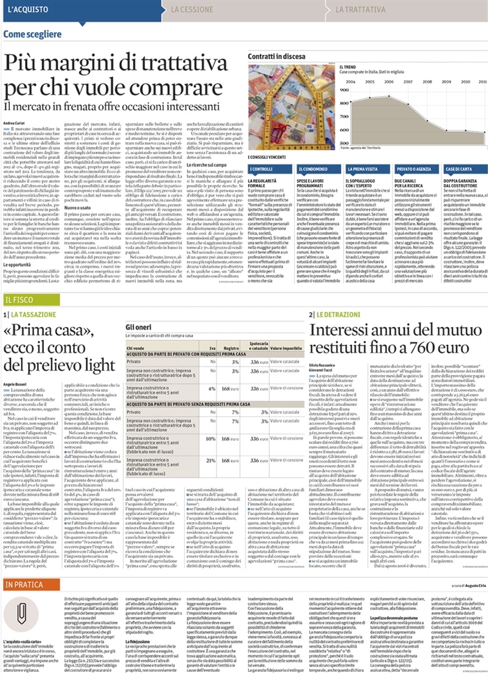 2012 03 26 «Pima casa», il conto del prelievo light