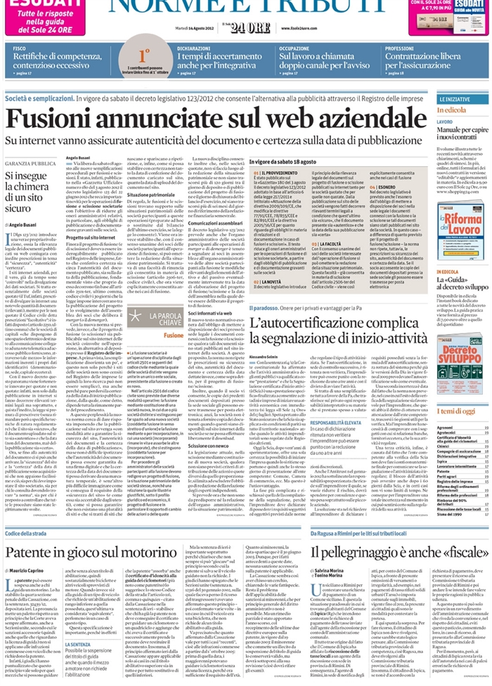 2012 08 14 Si insegue la chimera di un sito sicuro