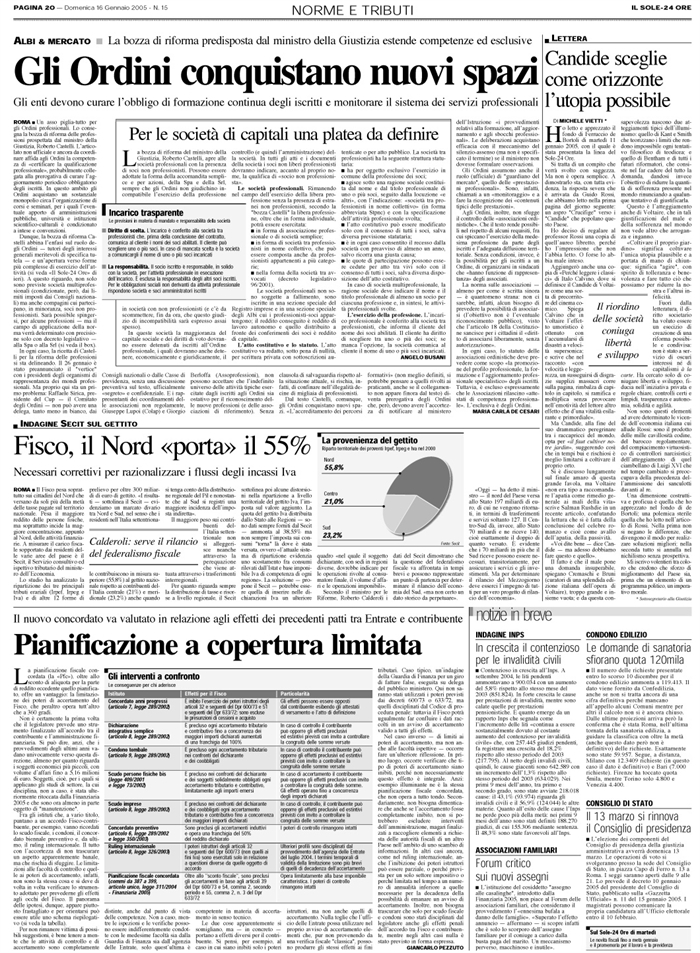 SOCIETA PROFESSIONALI-SOCI NON PROFESSIONISTI