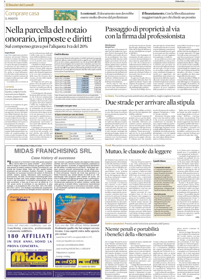 COMPRAVENDITA IMMOBILIARE - COSTO ATTO NOTARILE
