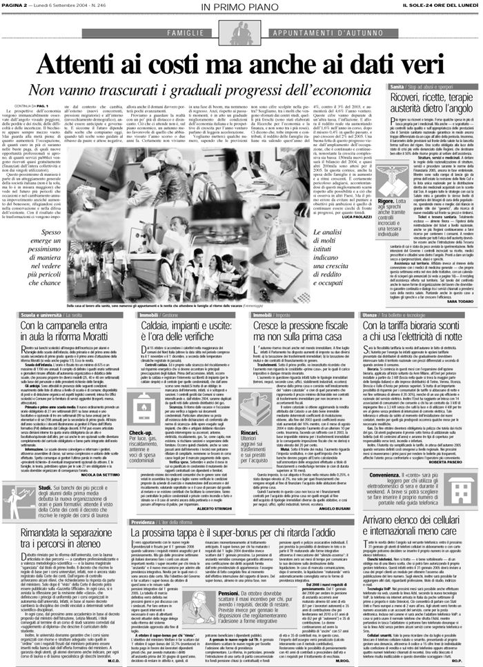 IMMOBILI-VALORE CATASTALE-IMPOSTA SOSTITUTIVA