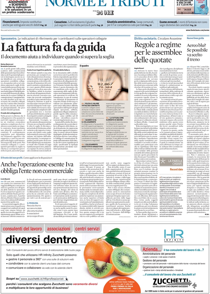 2011-12-14 ASSEMBLEE SOCIETA QUOTATE