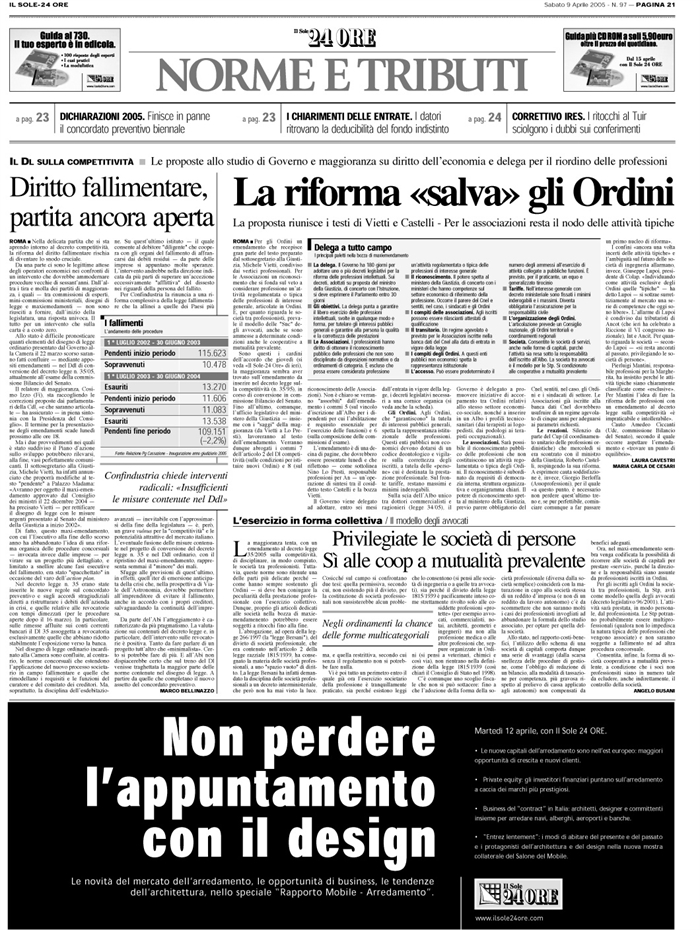 SOCIETA' - Società tra professionisti