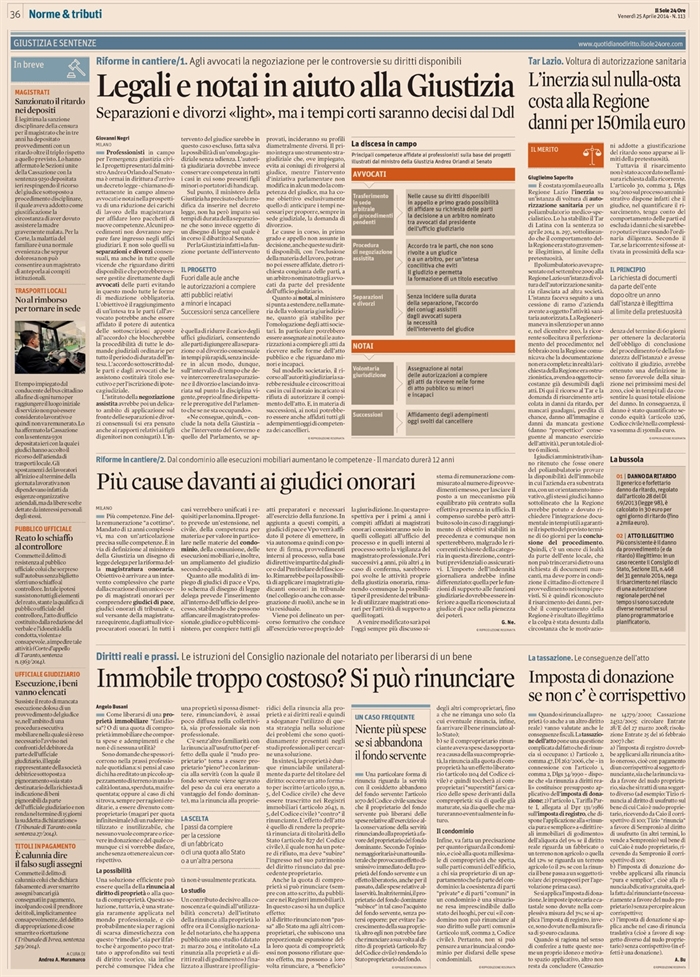2014-04 - COMPRAVENDITA - Rinuncia alla proprieta