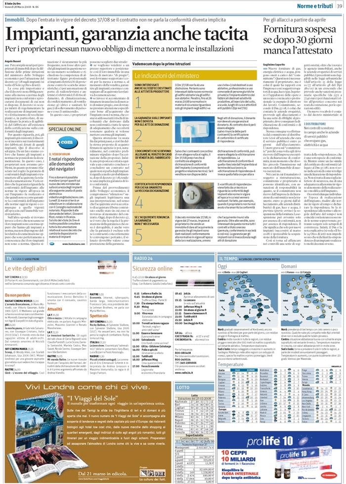 SICUREZZA IMPIANTI - IMMOBILI(11)