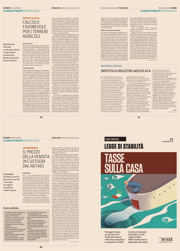 2013-12 - COMPRAVENDITA - Prezzo immobile al notaio