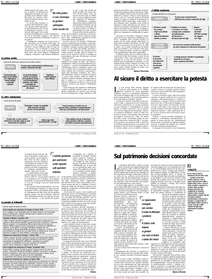 FAMIGLIA - Affido condiviso
