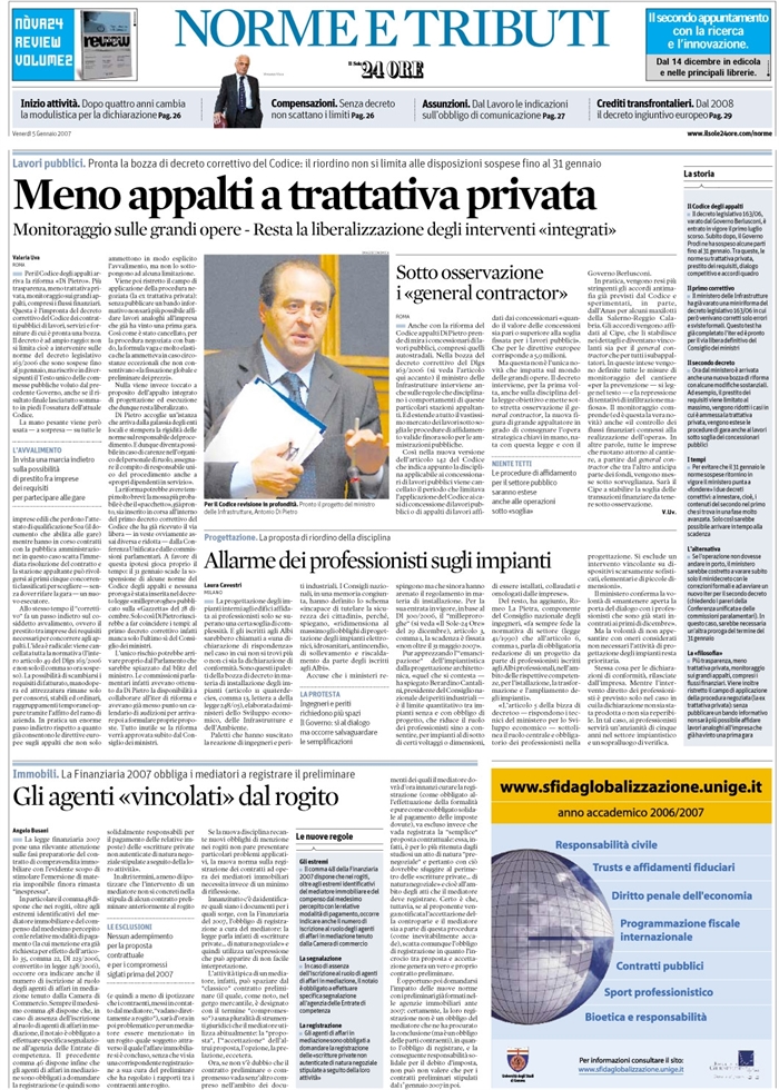 MEDIATORI IMMOBILIARI - REGISTRAZIONE PRELIMINARE