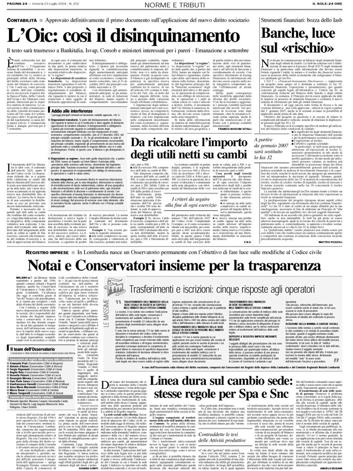 SOCIETA-RIFORMA-SEDE SOCIALE