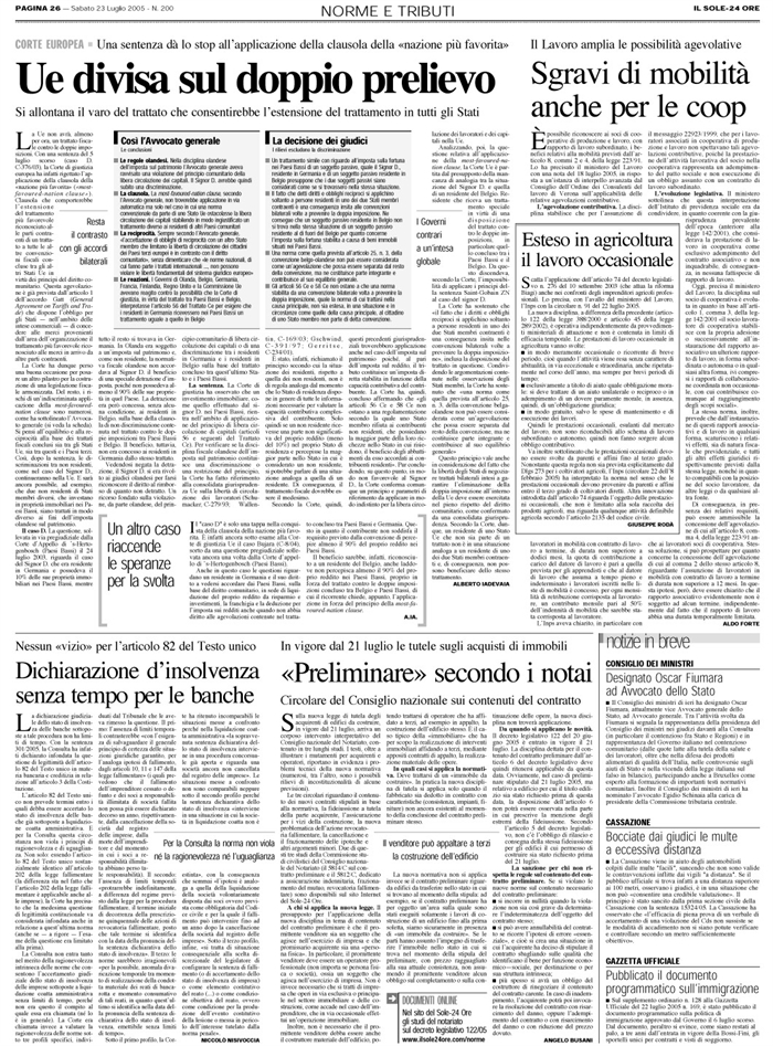 COMPRAVENDITA - Immobili da costruire - Fideiussione - Assicurazione (3)