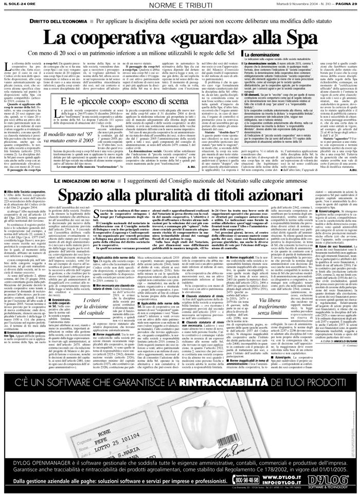 COOPERATIVE-ADEGUAMENTI STATUTARI-INDICAZIONI CNN 2