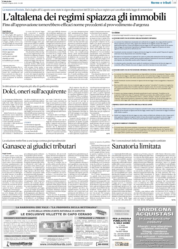 IVA - IMPOSTA DI REGISTRO - DL NON CONVERTITO