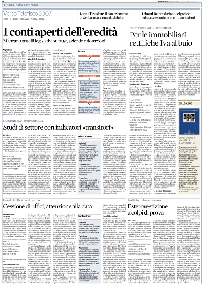 IMPOSTA DI SUCCESSIONE - REINTRODUZIONE (2)