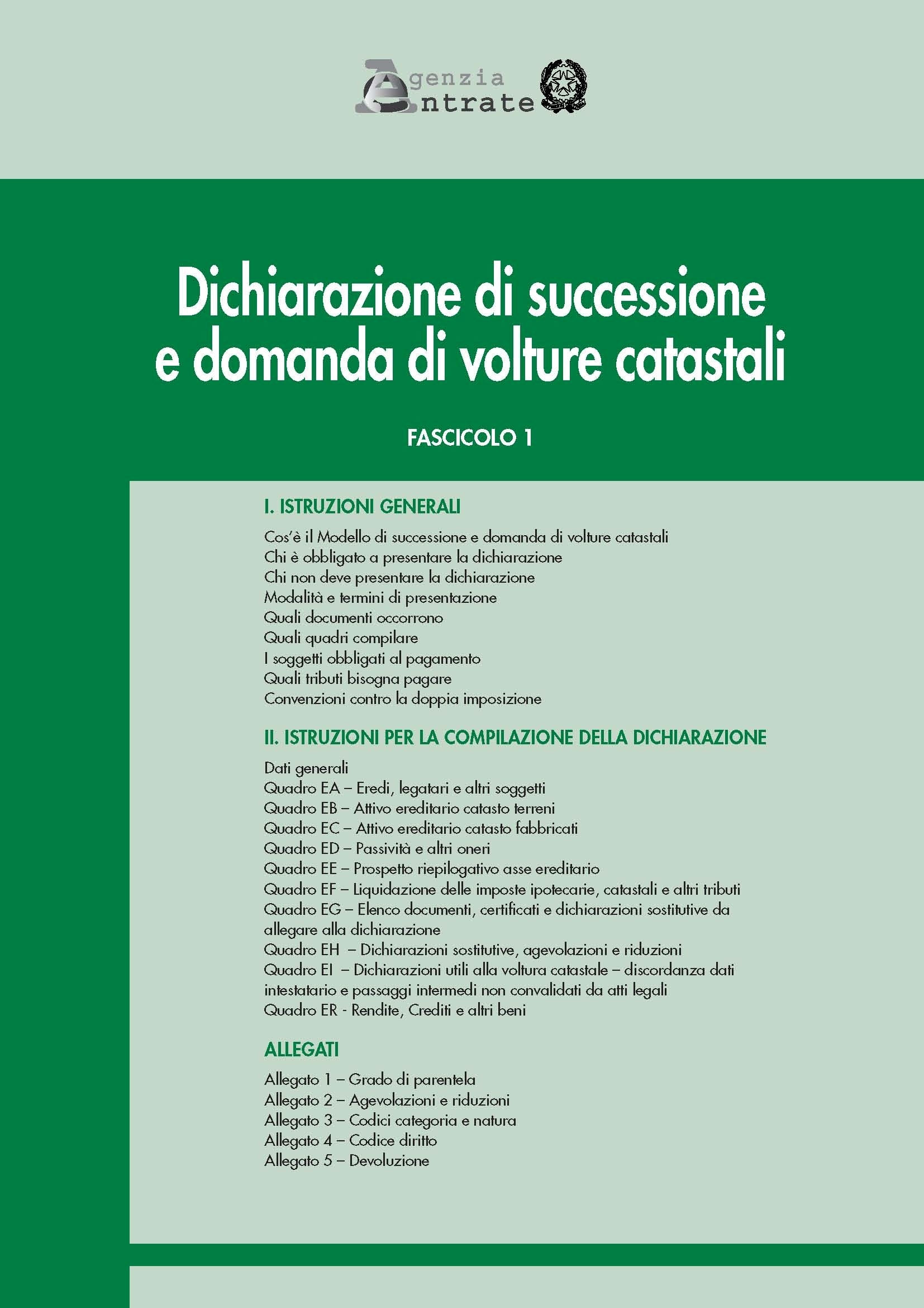 Successione Nuovo Modello Digitale Per Dichiarare La Successione