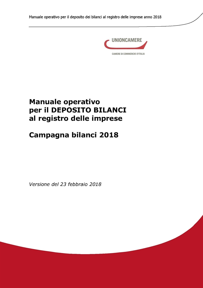 SOCIETA' - Guida 2018 al deposito dei bilanci 