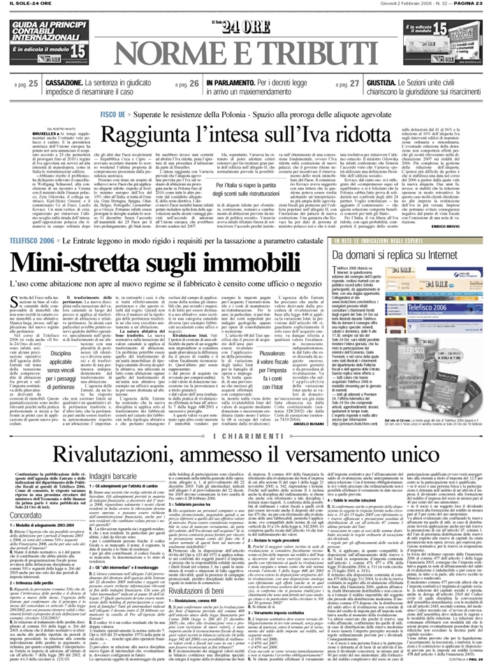 IMPOSTA REGISTRO-PREZZO VALORE 1