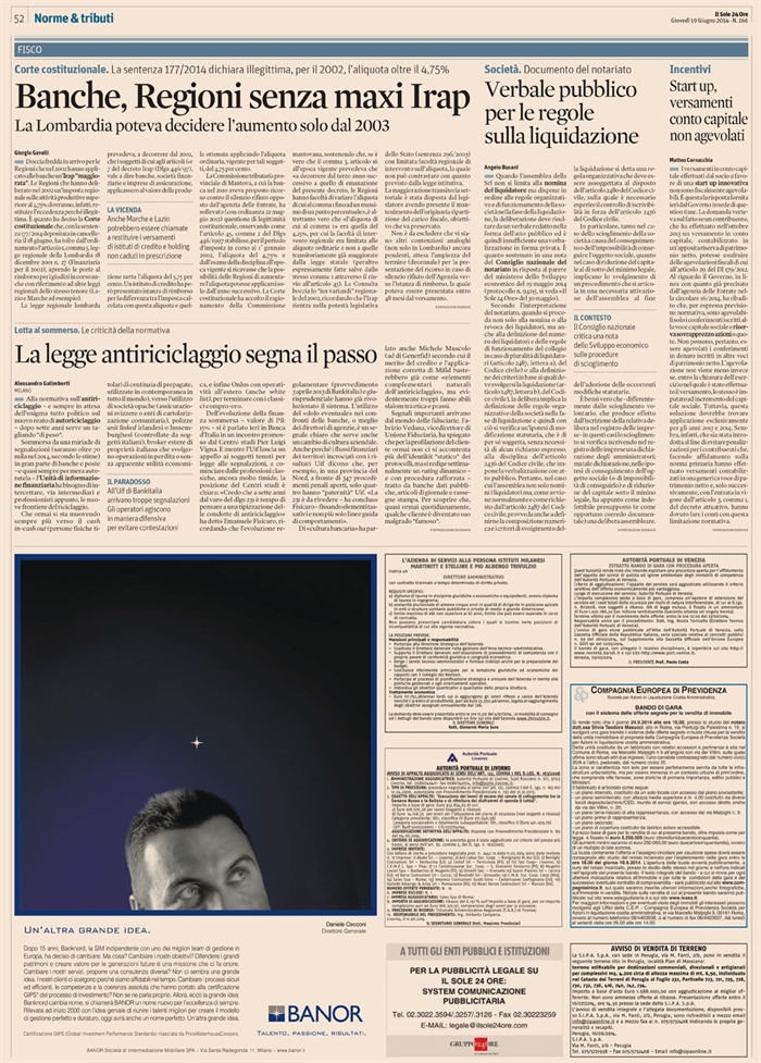 2014-06 - SOCIETA' - Liquidazione Srl con regole
