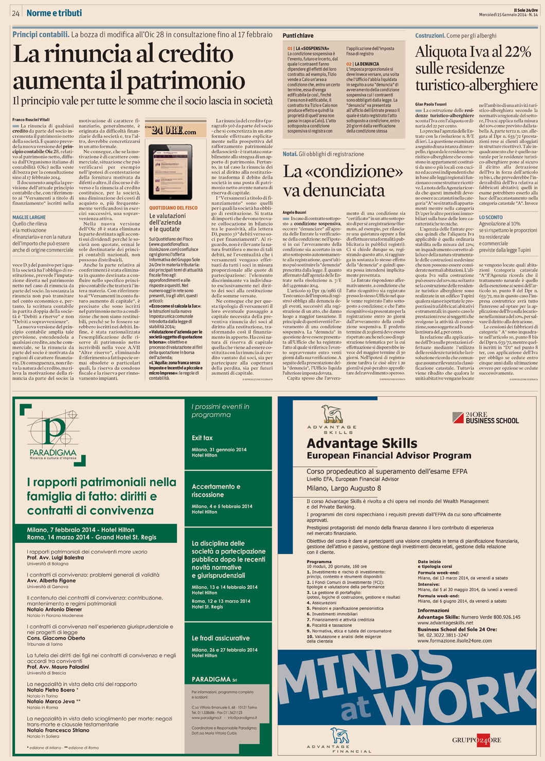 IMPOSTE - Imposta di registro - Condizione Sospensiva da comunicare in ...