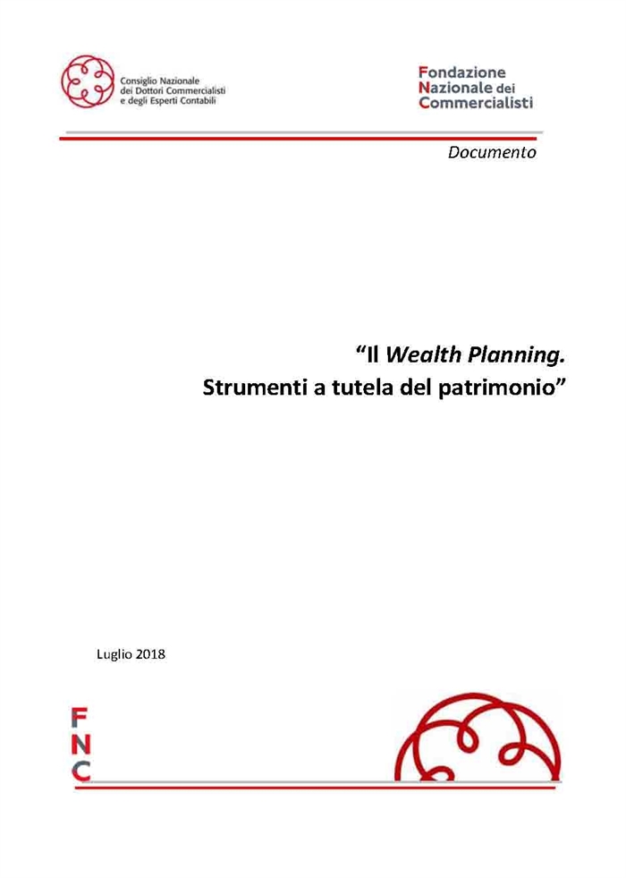 TUTELA DEL PATRIMONIO - Gli strumenti di tutela del patrimonio 