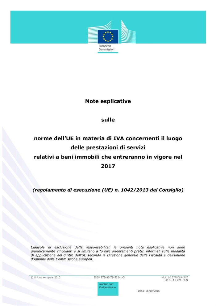 IMPOSTE - L'Iva del 2017 nei servizi relativi a beni immobili