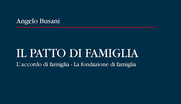PATTO DI FAMIGLIA - Nuovo libro in prevendita