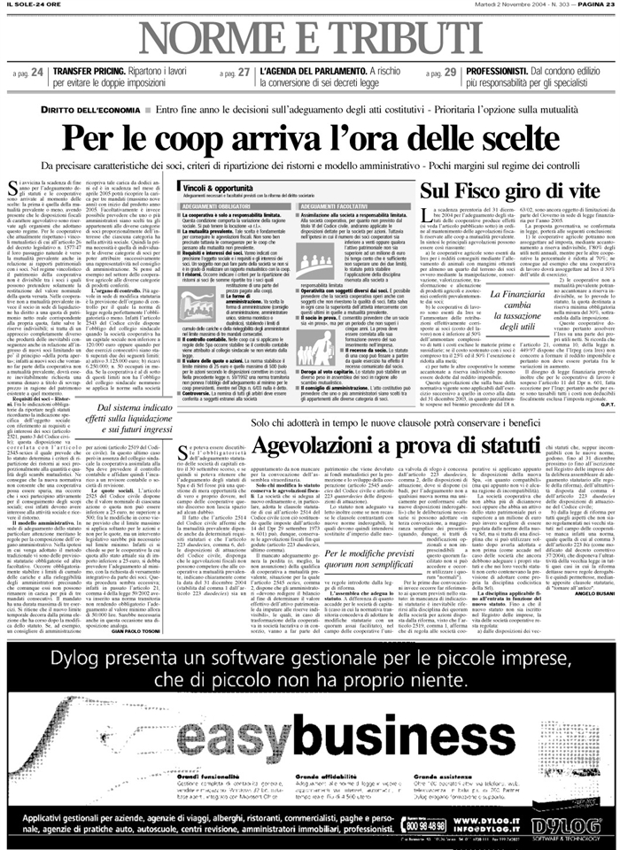 COOPERATIVE-ADEGUAMENTI STATUTARI-INDICAZIONI CNN 1
