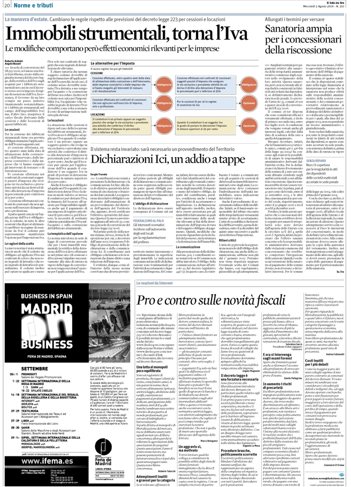 IVA - ESENZIONI - CESSIONI FABBRICATI STRUMENTALI (1)