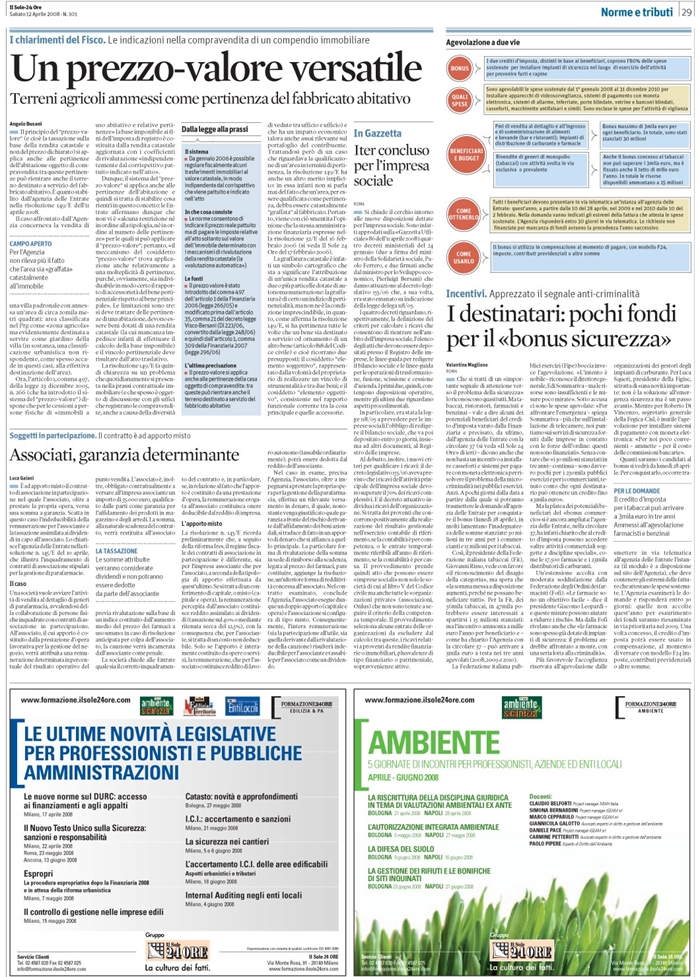 PREZZO VALORE - PERTINENZE