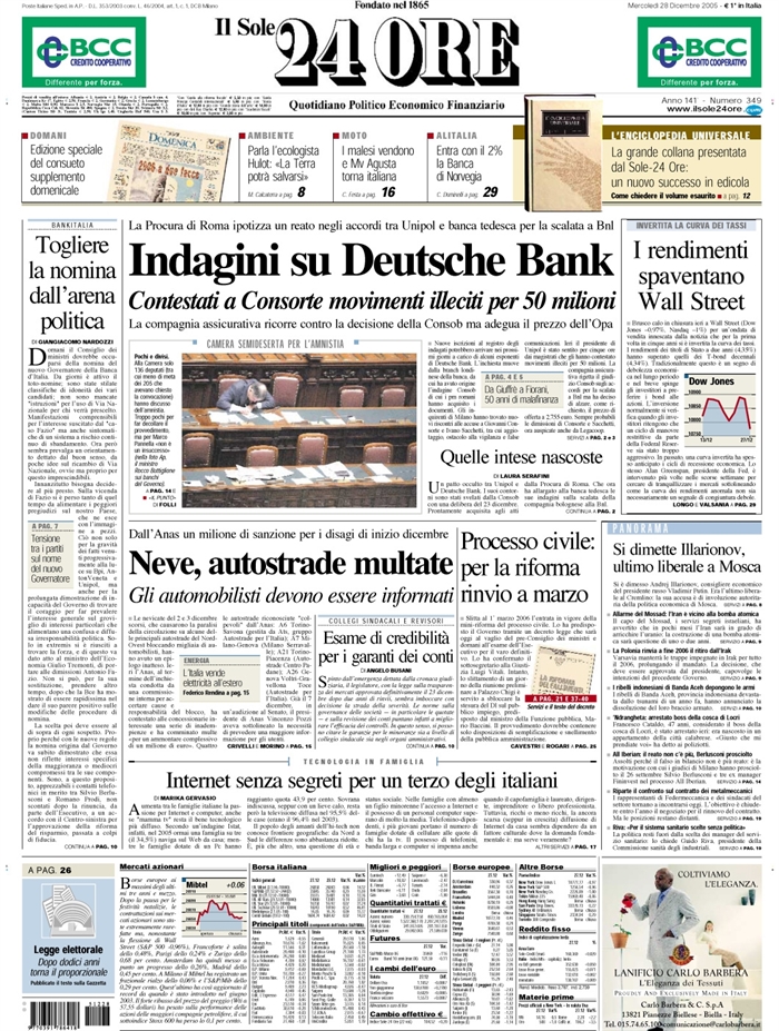SOCIETA' - Società quotate - Governance - Tutela minoranze (2)