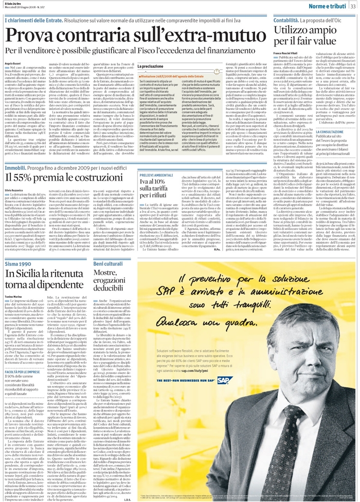 IVA - EXTRA MUTUO - PROVA CONTRARIA